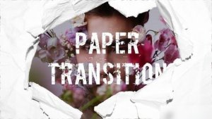 Videohive Paper Transition 49463502 Elements template preview