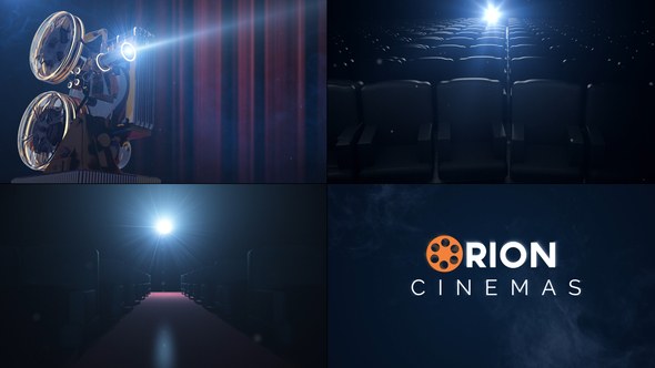 Videohive Cinema Opener Logo Stings template preview