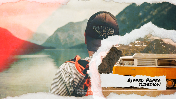Videohive Paper Effect Opener 54022099 Openers template preview