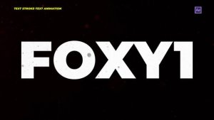 Videohive Text Stroke-Text Animation Titles template preview