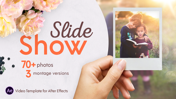 Videohive Slideshow Montage Video Displays template preview