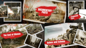 Videohive Documentary Photo Video Displays template preview