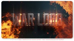 Videohive War Title Logo Logo Stings template preview