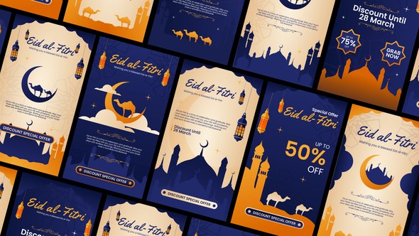 Videohive Eid al-Fitri Story After Effect Ramadan template preview