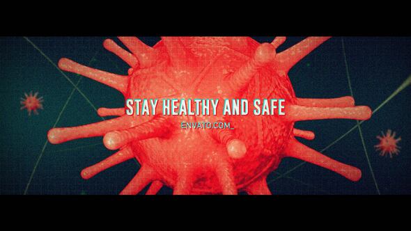 Videohive Coronavirus Titles Titles template preview