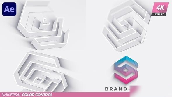 Videohive Clean Logo Intro 38375202 Logo Stings template preview