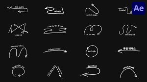 Videohive Arrows And Pointers With Titles for After Effects Titles template preview