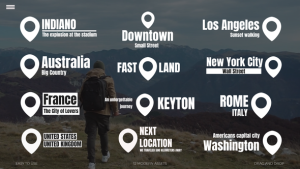 Videohive Modern Location Titles Titles template preview