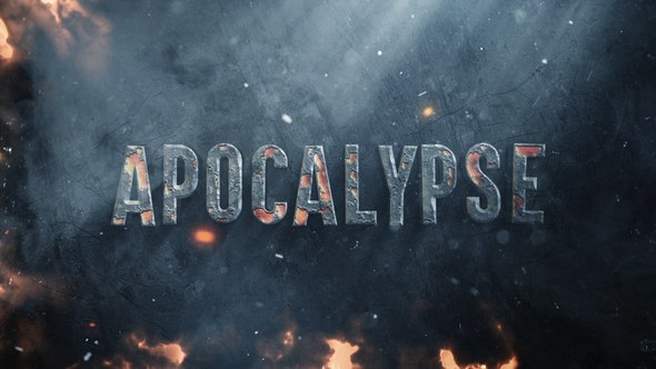 Videohive Cinematic Trailer - Apocalypse Titles template preview