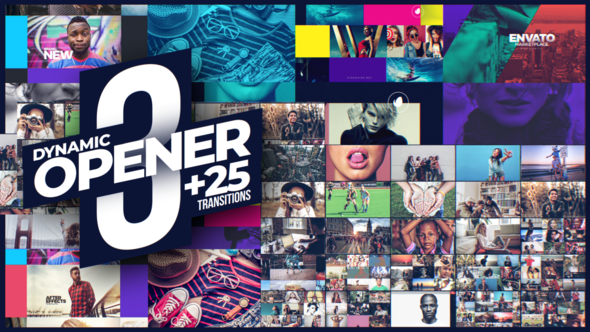 Videohive Dynamic Opener Openers template preview