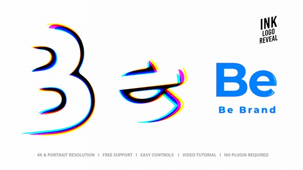 Videohive Ink Logo - Logo Intro Logo Stings template preview