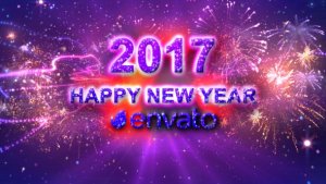 New Year Countdown Video Displays template preview