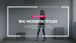 Videohive Big Typo Titles Titles template preview