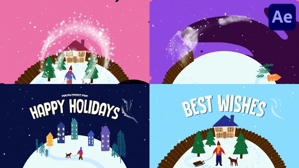 Videohive Christmas Greetings | After Effects 55862272 Titles template preview
