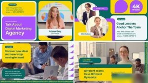 Videohive Digital Marketing Agency | Corporate Company Slideshow Openers template preview