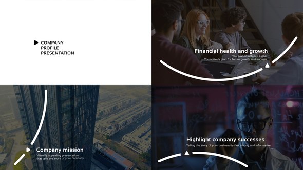 Videohive Minimal Presentation - Fast Presentation Video Displays template preview