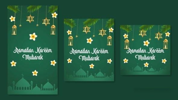 Videohive Ramadan Intro Instagram Ramadan template preview