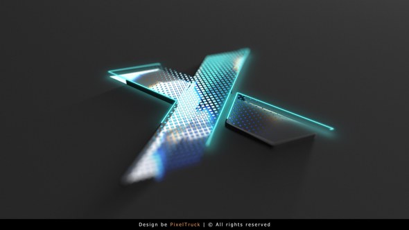 Videohive Neon Logo Reveal 51844540 Logo Stings template preview