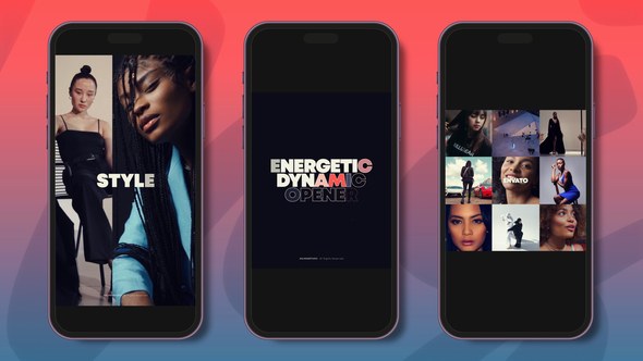 Videohive Dynamic Slideshow Vertical Reel Product Promo template preview