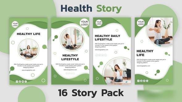 Videohive Health Instagram Story Pack