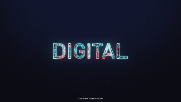 Videohive Digital Logo Reveal 31442252 Logo Stings template preview