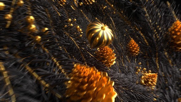 Videohive Luxury Christmas Intro Logo Stings template preview