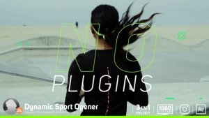 Videohive Dynamic Sports Opener Openers template preview