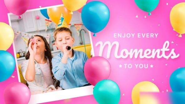 Videohive Happy Birthday 34059681 Openers template preview
