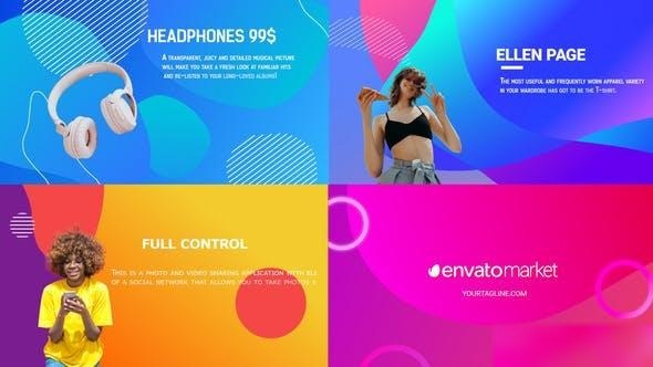 Videohive Liquid Typography Slideshow And Scenes || After Effects Openers template preview