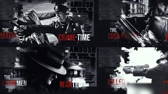 Videohive Crime Opener 27439692 Openers template preview