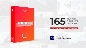 Videohive Youtube Motion Library 23347717 Broadcast-packages template preview