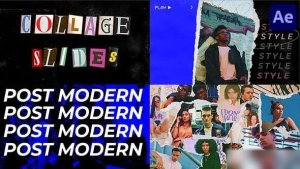 Videohive Aesthetics Collage for After Effects Openers template preview
