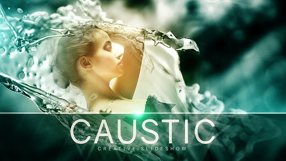 Caustic Video Displays template preview