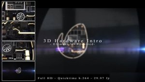 Videohive 3D Hardware Intro Logo Stings template preview