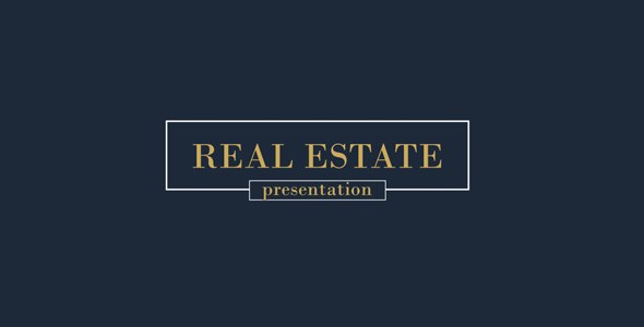 Real Estate Promotion Video Displays template preview