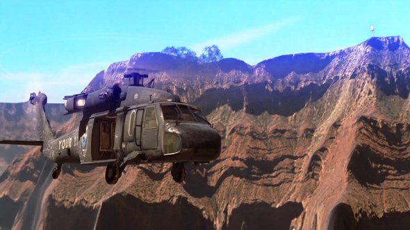 Videohive The 3D Grand Canyon Video Displays template preview