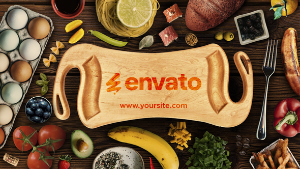 Videohive Food Logo 58020475 Logo Stings template preview