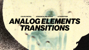 Videohive Analog Elements Transitions Elements template preview