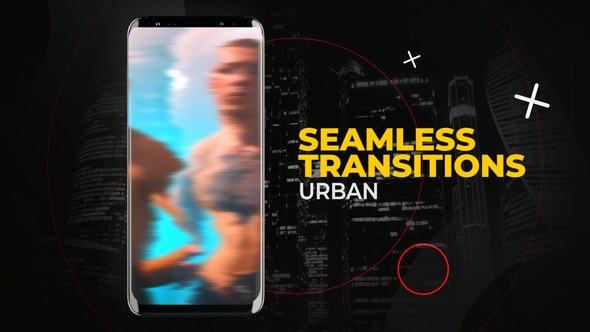 Videohive Vertical Urban Transitions | After Effects Elements template preview