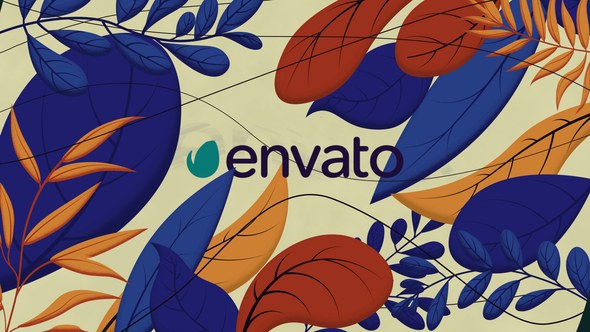 Videohive Logo Leaf Logo Stings template preview