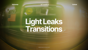 Videohive Light Leaks Transitions 60174042 Elements template preview