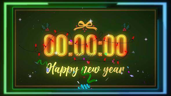 Videohive New Year Countdown 41897399 Elements template preview