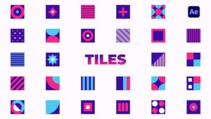 Videohive Tiles Elements template preview
