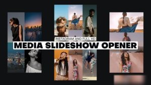 Videohive Media Slideshow Opener Openers template preview