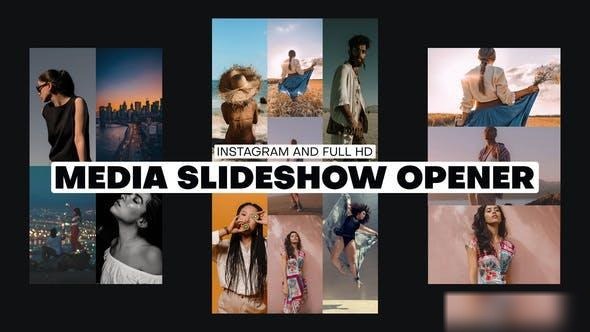 Videohive Media Slideshow Opener Openers template preview