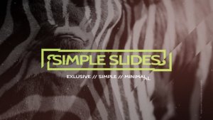 Simple Slides Project Video Displays template preview