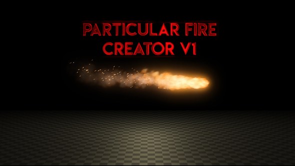 Videohive Particular Fire Creator Elements template preview