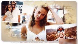 Videohive Elegant Inks - Photo Slideshow Openers template preview