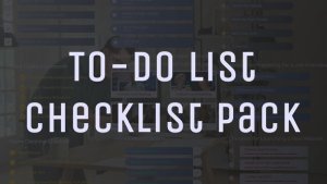 Videohive Modern Checklist Pack Titles template preview