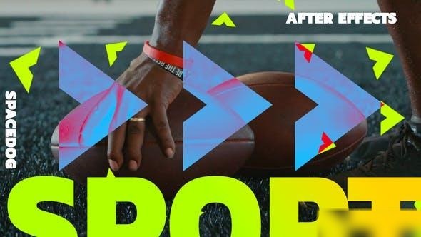 Videohive Active Sport Intro Slideshow Openers template preview